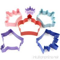 R&M International 1801 Princess Crown Cookie Cutters Assorted Sizes 6-Piece Set - B0080I43Q6